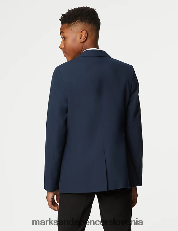 ozek šolski blazer mornarica Marks & Spencer šolska uniforma otroci 6T8F6X8176