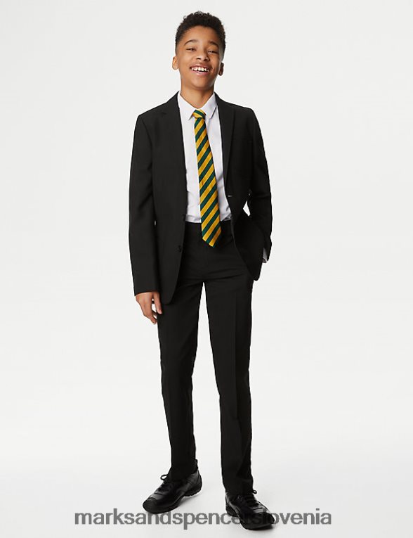 ozek šolski blazer Črna Marks & Spencer šolska uniforma otroci 6T8F6X7906