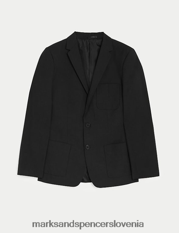 ozek šolski blazer Črna Marks & Spencer šolska uniforma otroci 6T8F6X7906