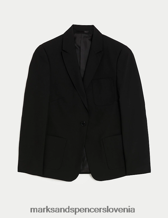ozek šolski blazer Črna Marks & Spencer šolska uniforma otroci 6T8F6X9660