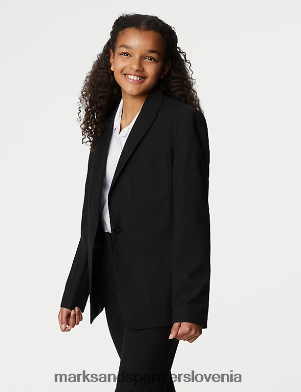ozek šolski blazer Črna Marks & Spencer šolska uniforma otroci 6T8F6X9660