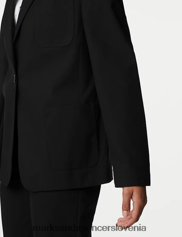 ozek šolski blazer Črna Marks & Spencer šolska uniforma otroci 6T8F6X9660