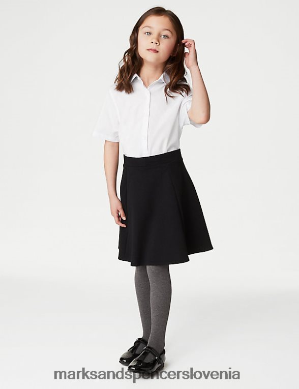 2pk skinny fit šolske srajce bela Marks & Spencer šolska uniforma otroci 6T8F6X9772