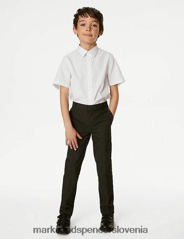 3pk šolske srajce za enostavno likanje bela Marks & Spencer šolska uniforma otroci 6T8F6X8069