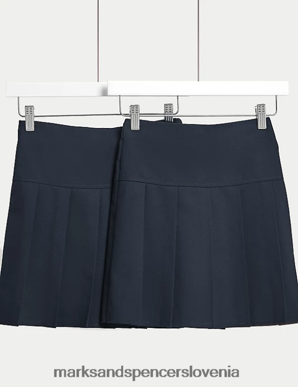 2pk odporna šolska krila mornarica Marks & Spencer šolska uniforma otroci 6T8F6X9077