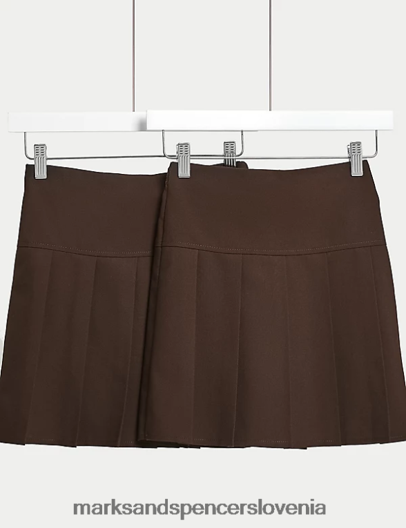 2pk odporna šolska krila rjav Marks & Spencer šolska uniforma otroci 6T8F6X9079