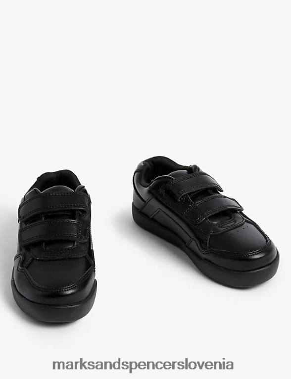 usnjeni šolski čevlji Freshfeet Črna Marks & Spencer šolska uniforma otroci 6T8F6X8567