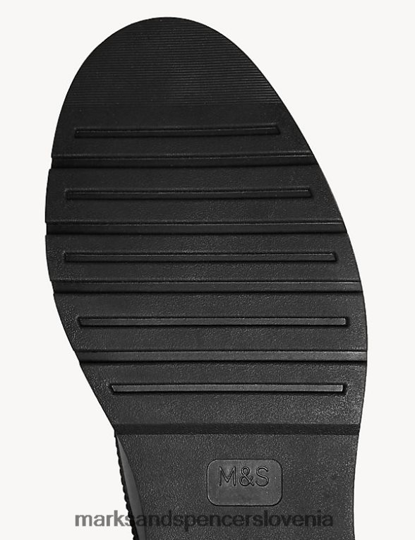 usnjeni šolski čevlji Freshfeet Črna Marks & Spencer šolska uniforma otroci 6T8F6X8739
