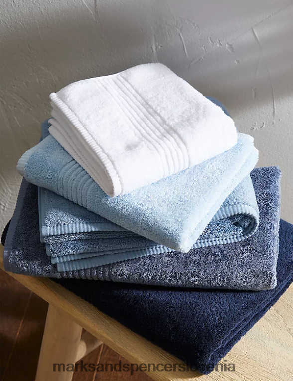 luksuzna brisača iz egiptovskega bombaža denim Marks & Spencer dodatki uniseks 6T8F6X3630