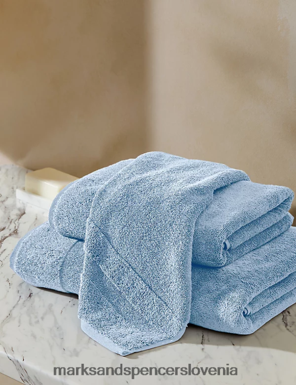 najboljša turška luksuzna bombažna brisača chambray Marks & Spencer dodatki uniseks 6T8F6X3603