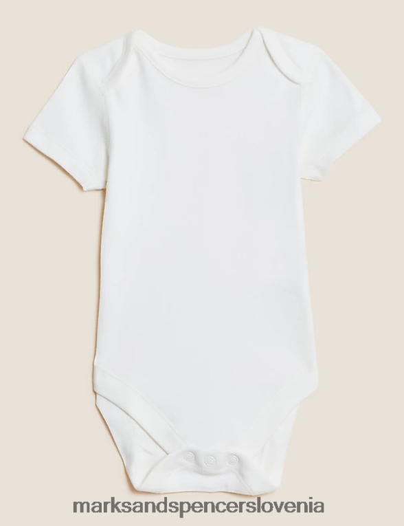 Bodi iz čistega bombaža 7pk modra mešanica Marks & Spencer oblačila uniseks 6T8F6X7383