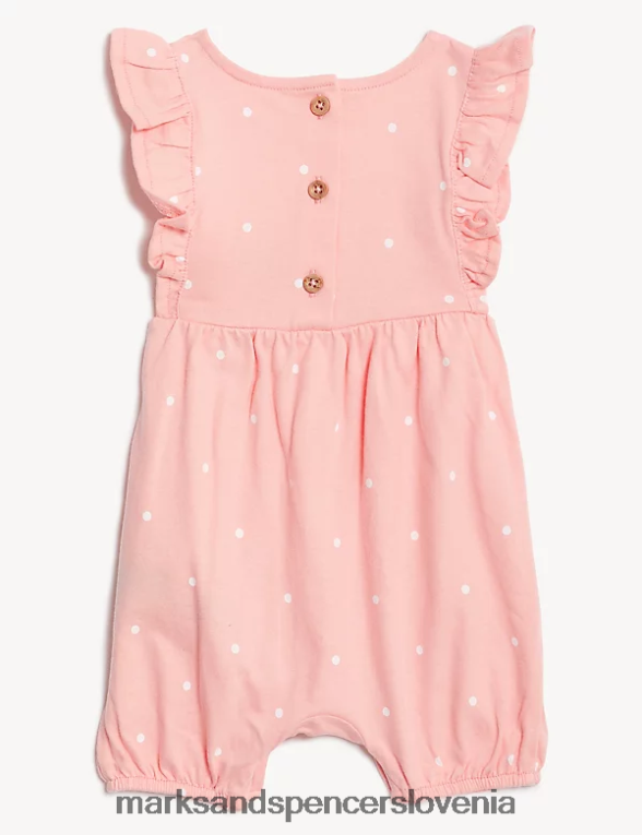 hlače peter rabbit iz čistega bombaža roza mešanica Marks & Spencer oblačila uniseks 6T8F6X7728