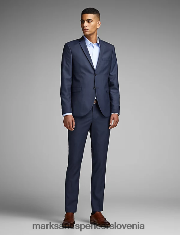 krojene hlače mornarica Marks & Spencer oblačila uniseks 6T8F6X6215
