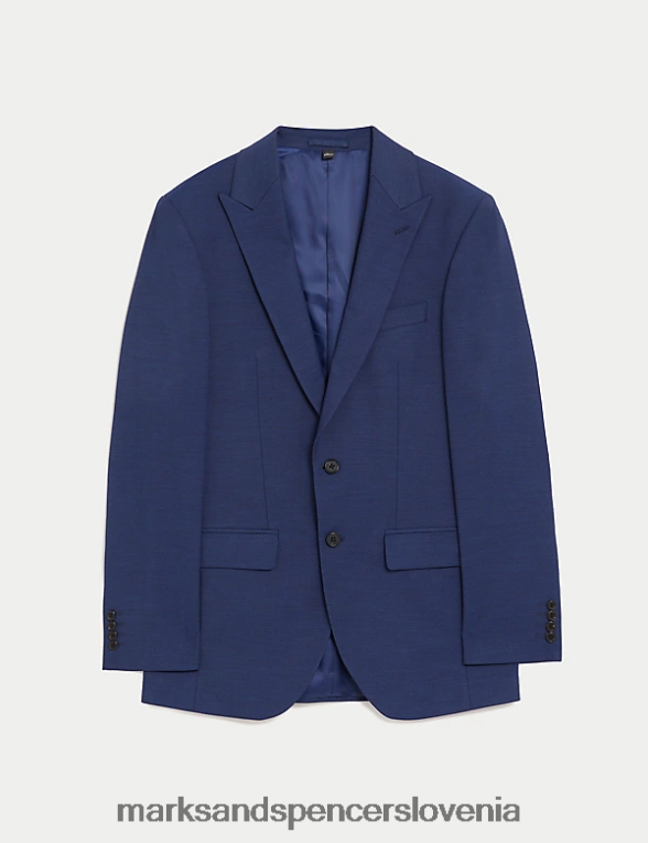 ozek suknjič iz kože morskega psa z raztegljivo obleko indigo Marks & Spencer oblačila uniseks 6T8F6X5801