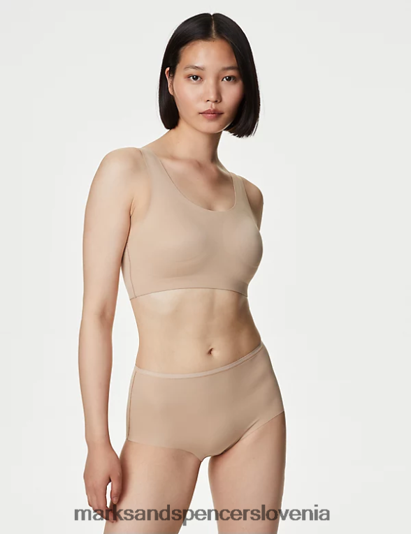 3pk flexifit no vpl kratke hlače z visokim pasom rožnati kremen Marks & Spencer oblačila uniseks 6T8F6X3928