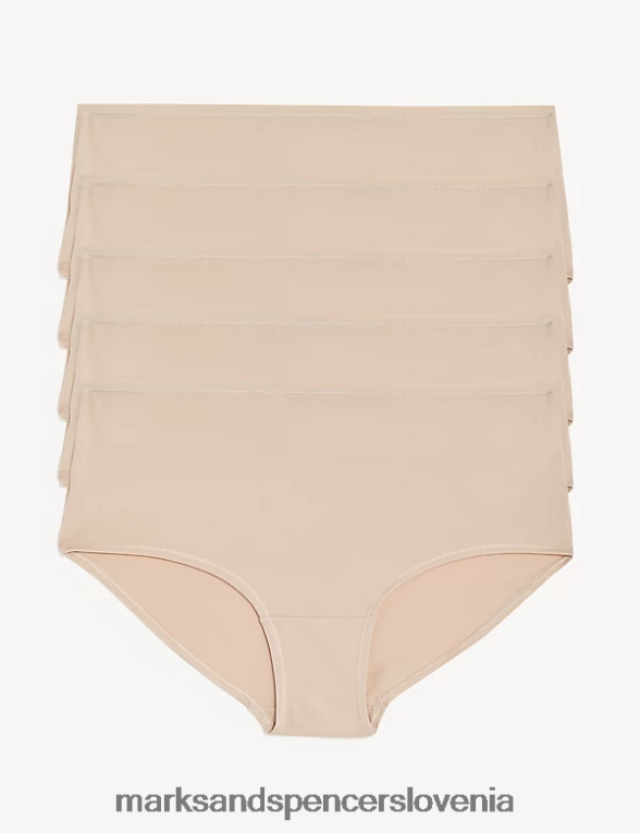 5pk no vpl kratke hlače iz mikrovlaken z nizko postavo rožnati kremen Marks & Spencer oblačila uniseks 6T8F6X4467