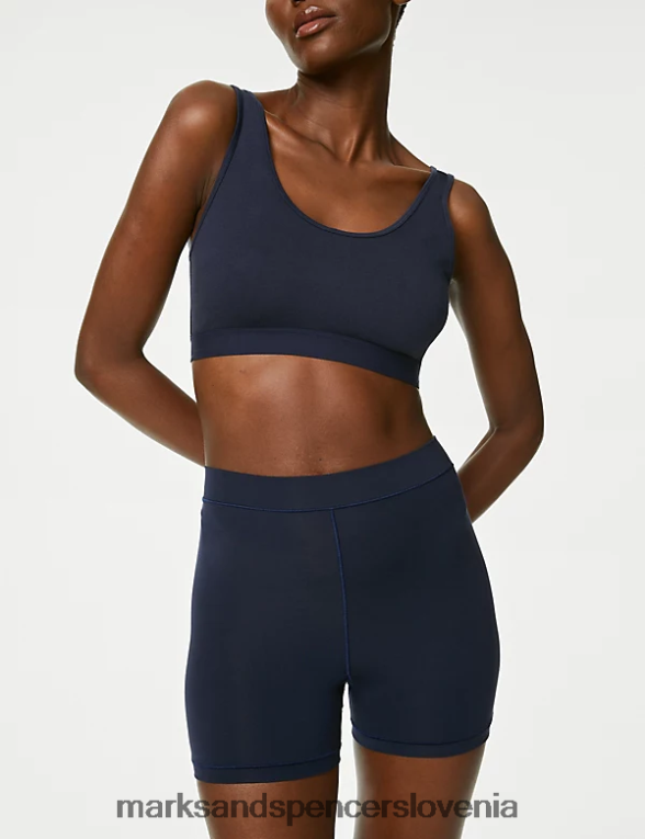 flexifit kratke hlače za spanje z visoko postavo mornarica Marks & Spencer oblačila uniseks 6T8F6X4023