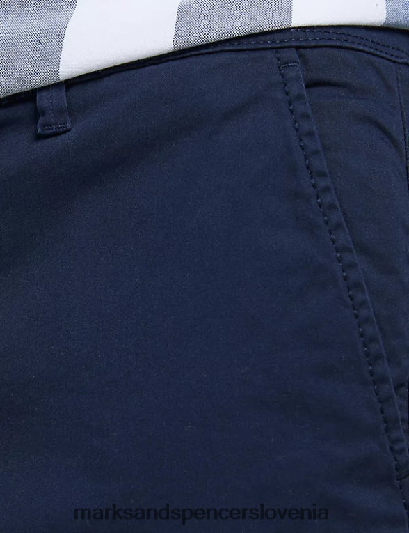 običajne chino kratke hlače mornarica Marks & Spencer oblačila uniseks 6T8F6X6689