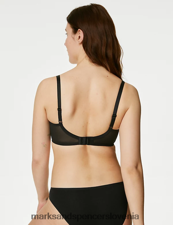 3pk žični modrčki z zmanjšanimi košaricami črna mešanica Marks & Spencer oblačila uniseks 6T8F6X3769