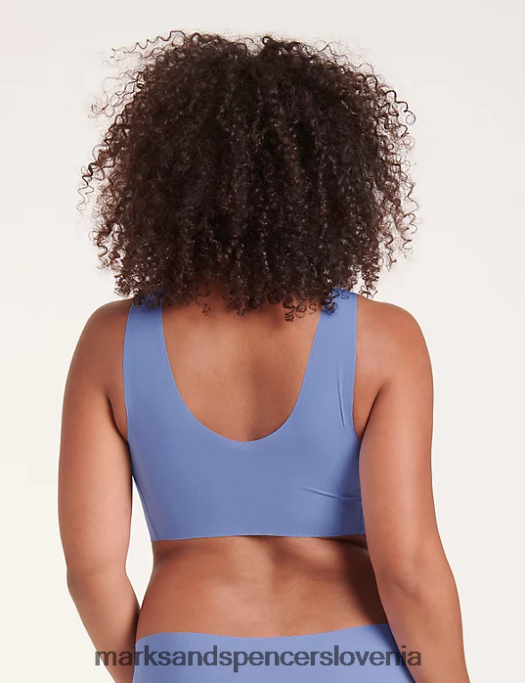 Brezžični bralette brez občutka modra Marks & Spencer oblačila uniseks 6T8F6X4272