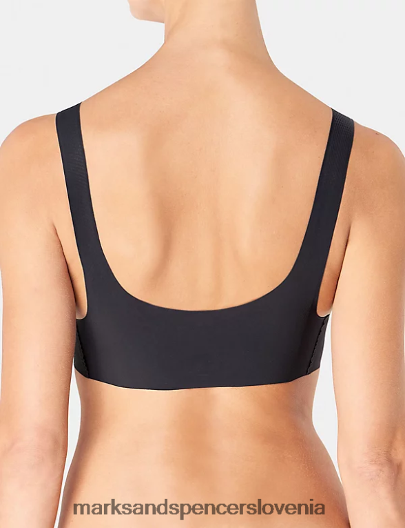 Brezžični bralette brez občutka Črna Marks & Spencer oblačila uniseks 6T8F6X3865