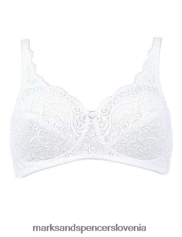 amourette 300 čipkast nedrček s polnimi košaricami bela Marks & Spencer oblačila uniseks 6T8F6X4706