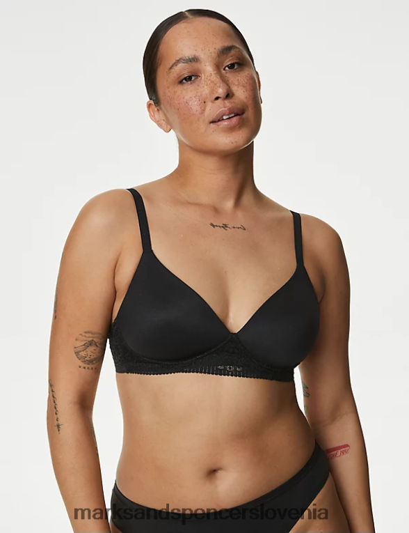 body soft nedrček s polnimi košaricami Črna Marks & Spencer oblačila uniseks 6T8F6X3811