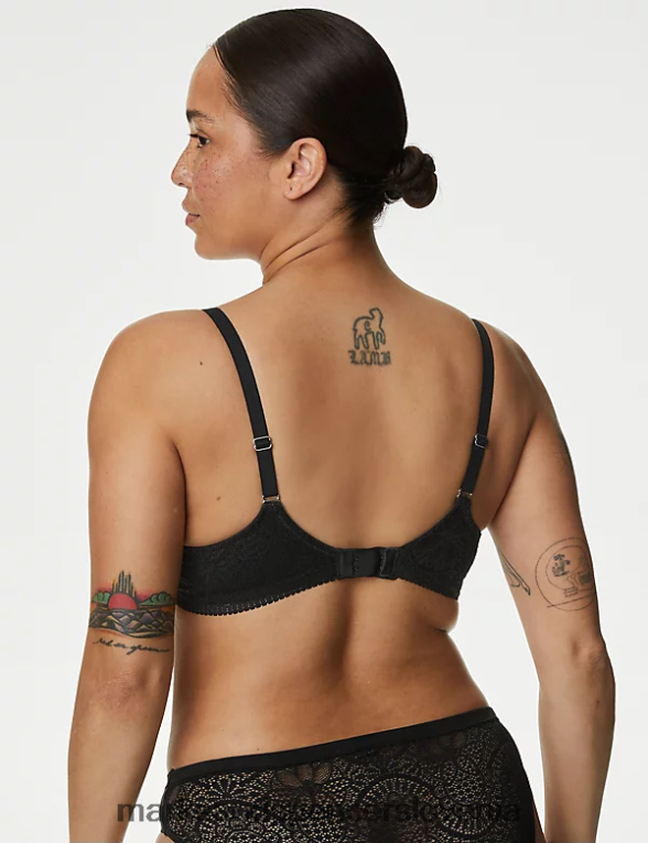 body soft nedrček s polnimi košaricami Črna Marks & Spencer oblačila uniseks 6T8F6X3811