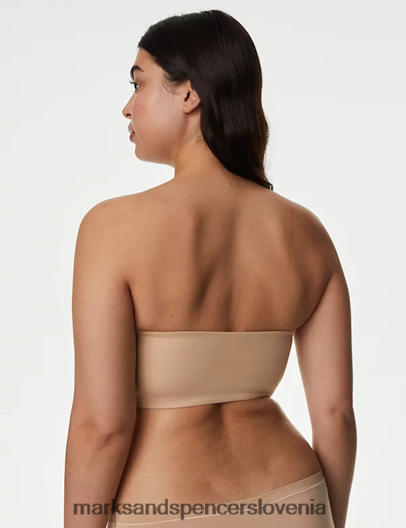 flexifit bandeau modrček brez žic rožnati kremen Marks & Spencer oblačila uniseks 6T8F6X4282