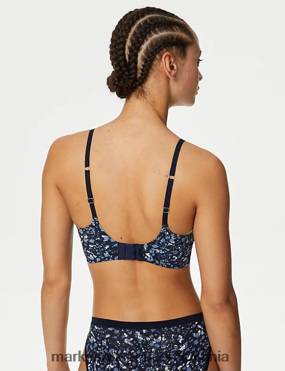 flexifit brezžična majica sivo modra Marks & Spencer oblačila uniseks 6T8F6X4362