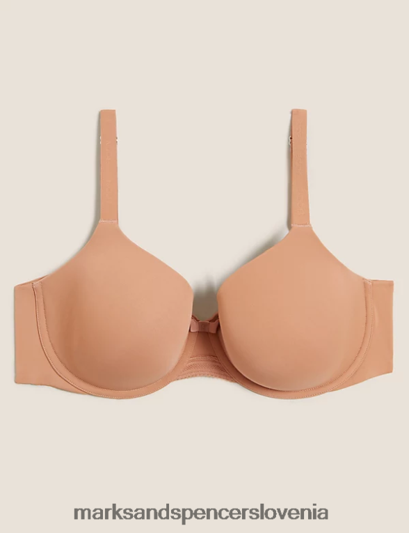 flexifit nedrček s kratkimi rokavi s polnimi košaricami bogat jantar Marks & Spencer oblačila uniseks 6T8F6X4055