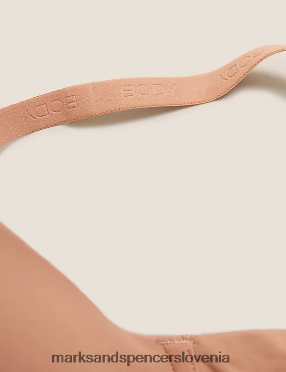 flexifit nedrček s kratkimi rokavi s polnimi košaricami bogat jantar Marks & Spencer oblačila uniseks 6T8F6X4055