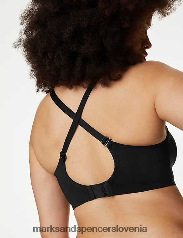 flexifit nedrček s polnimi košaricami Črna Marks & Spencer oblačila uniseks 6T8F6X3794