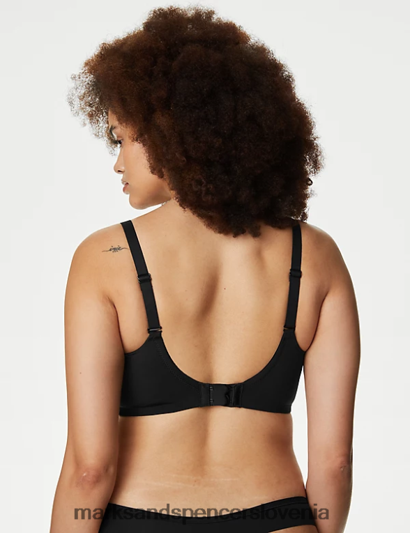 flexifit nedrček s polnimi košaricami Črna Marks & Spencer oblačila uniseks 6T8F6X3794
