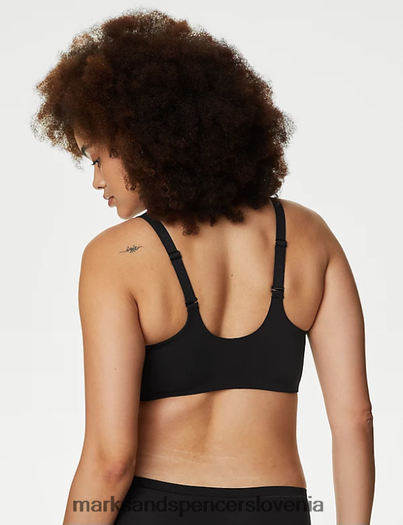 flexifit nedrček s polnimi košaricami Črna Marks & Spencer oblačila uniseks 6T8F6X4361