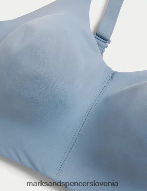 flexifit nedrček s polnimi košaricami sivo modra Marks & Spencer oblačila uniseks 6T8F6X4135