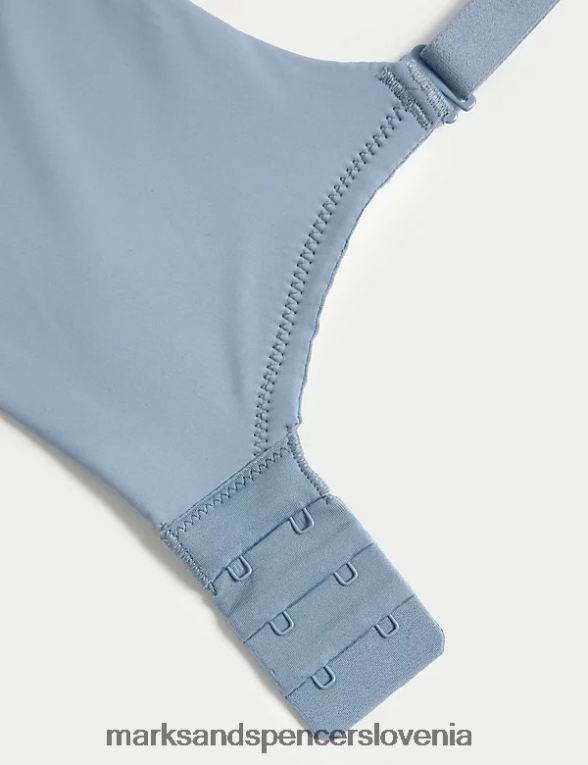 flexifit nedrček s polnimi košaricami sivo modra Marks & Spencer oblačila uniseks 6T8F6X4141