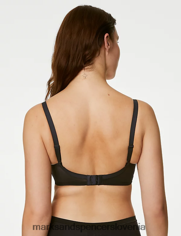čipkast nepodložen bralette Črna Marks & Spencer oblačila uniseks 6T8F6X3787