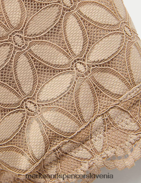 čipkast nepodložen bralette rožnati kremen Marks & Spencer oblačila uniseks 6T8F6X4124
