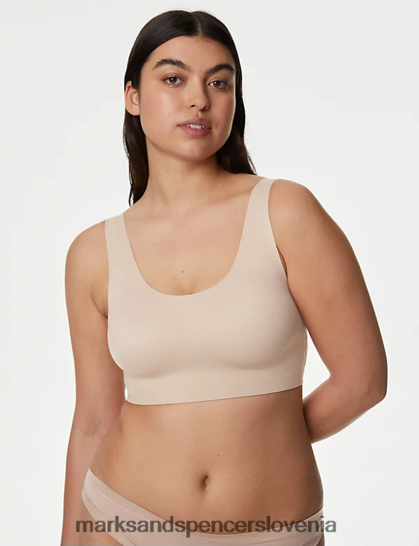 kratki top flexifit brez žic opalin Marks & Spencer oblačila uniseks 6T8F6X1341