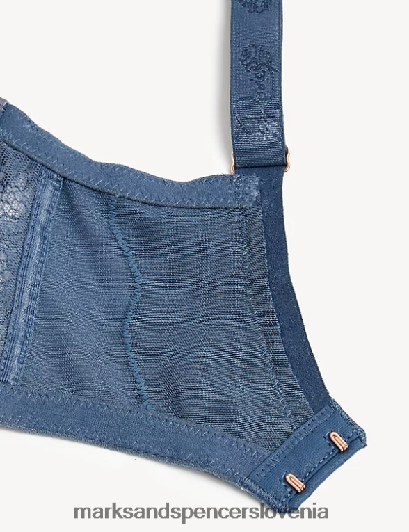 lunaria svilen nedrček s polnimi košaricami zračno modra Marks & Spencer oblačila uniseks 6T8F6X3807
