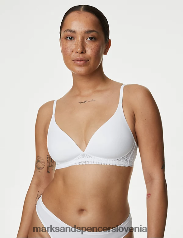 mehak nedrček brez žic bela Marks & Spencer oblačila uniseks 6T8F6X4042