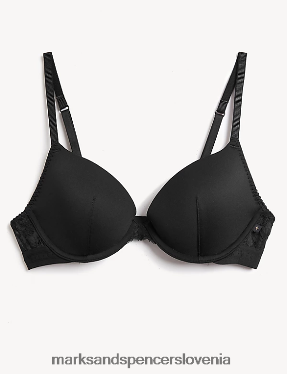 nedrček ameli z žico Črna Marks & Spencer oblačila uniseks 6T8F6X4652
