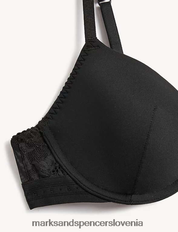 nedrček ameli z žico Črna Marks & Spencer oblačila uniseks 6T8F6X4652