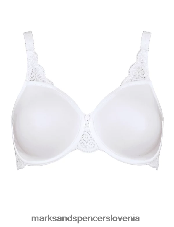 nedrček amourette 300 s čipko bela Marks & Spencer oblačila uniseks 6T8F6X3820