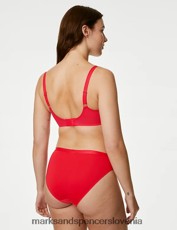 nedrček s polnimi košaricami Wild blooms škrlat Marks & Spencer oblačila uniseks 6T8F6X4516