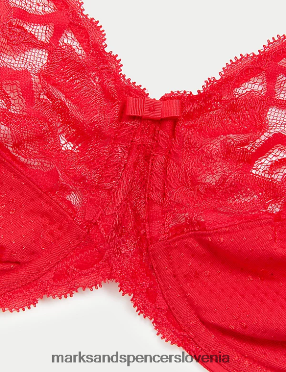 nedrček z minimizatorjem Wild blooms s polnimi košaricami škrlat Marks & Spencer oblačila uniseks 6T8F6X4030