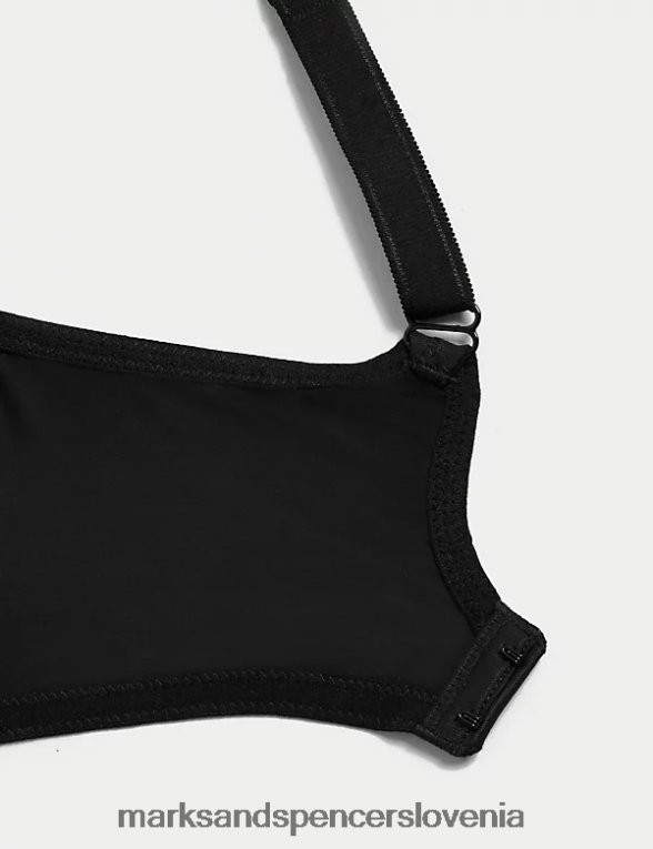 nedrček z minimizatorjem Wild blooms s polnimi košaricami Črna Marks & Spencer oblačila uniseks 6T8F6X3728