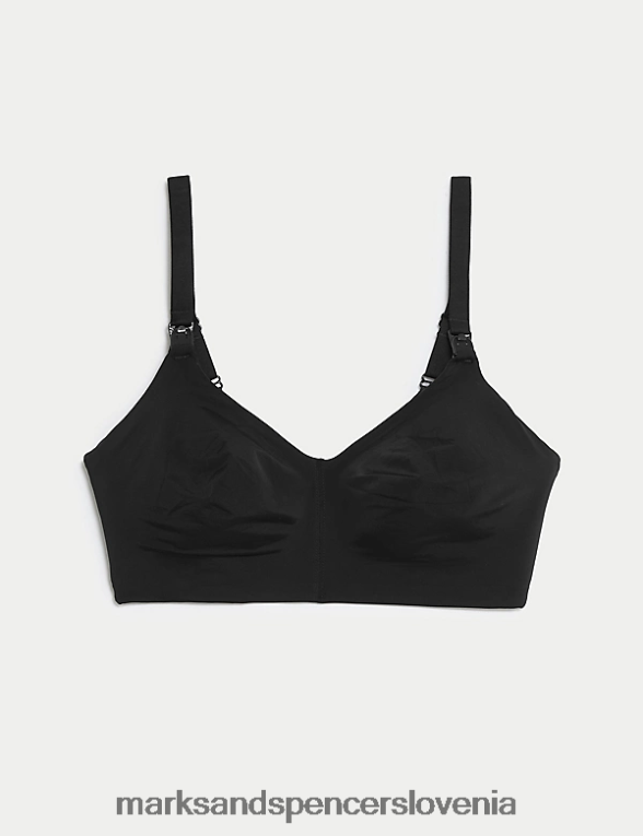 nedrček za dojenje flexifit brez žic Črna Marks & Spencer oblačila uniseks 6T8F6X4619
