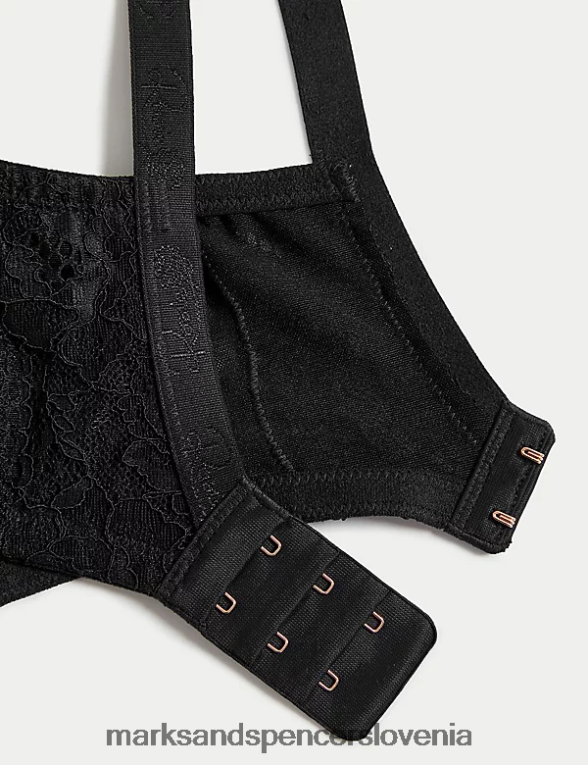 svilen beau nedrček z žico Črna Marks & Spencer oblačila uniseks 6T8F6X4318